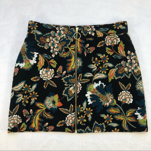 INC International Concepts, Floral Skirt, Size 14 - Picture 2 of 16